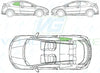 Honda Civic (3 Door) 2007-2012-Rear Window Replacement-Rear Window-VehicleGlaze