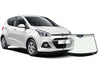 Hyundai i10 (5 Door) 2014/-Windscreen Replacement-Windscreen-Green (standard tint 3%)-VehicleGlaze