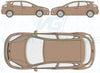 Kia Cee'd (5 Door) 2012/-Side Window Replacement-Side Window-VehicleGlaze