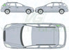 Kia Cee'd Estate 2008-2012-Rear Window Replacement-Rear Window-VehicleGlaze
