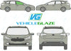 Kia Cee'd Estate 2012/-Side Window Replacement-Side Window-Driver Right Front Door Glass-Green (Standard Spec)-VehicleGlaze