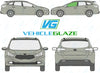 Kia Cee'd Estate 2012/-Side Window Replacement-Side Window-Passenger Left Front Door Glass-Green (Standard Spec)-VehicleGlaze