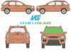 Kia Sportage 2005-2010-Windscreen Replacement-Windscreen-Green With Blue Top Tint-No Extra Options-VehicleGlaze