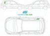 Mazda 2 2003-2007-Windscreen Replacement-Windscreen-Green (standard tint 3%)-VehicleGlaze