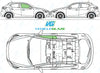 Mazda 2 2015/-Side Window Replacement-Side Window-Driver Right Front Door Glass-Green (Standard Spec)-VehicleGlaze