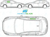 Mazda 3 Hatch 2013/-Rear Window Replacement-Rear Window-Rear Window (Heated)-Green (Standard Spec)-VehicleGlaze