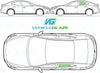 Mazda 3 Saloon 2013/-Rear Window Replacement-Rear Window-VehicleGlaze