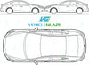 Mazda 3 Saloon 2013/-Windscreen Replacement-Windscreen-VehicleGlaze