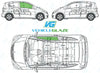 Mercedes Benz A Class 3 Door 2005-2012-Windscreen Replacement-VehicleGlaze-VehicleGlaze