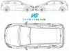 Mercedes Benz B Class 2012/-Side Window Replacement-Side Window-VehicleGlaze