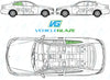 Mercedes Benz C Class Coupe 2011-2016-Windscreen Replacement-Windscreen-Green (standard tint 3%)-Rain/Light Sensor-VehicleGlaze