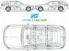 Mercedes Benz C Class Estate 2014/-Bodyglass Replacement-VehicleGlaze-VehicleGlaze