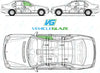 Mercedes Benz C Class Saloon 2001-2007-Windscreen Replacement-Windscreen-VehicleGlaze