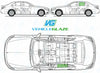 Mercedes Benz C Class Saloon 2014/-Rear Window Replacement-Rear Window-VehicleGlaze