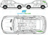 Mercedes Benz ML Class 2012-2015-Rear Window Replacement-Rear Window-VehicleGlaze