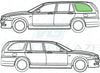 MG ZT Estate 2001-2005-Windscreen Replacement-VehicleGlaze-VehicleGlaze
