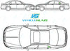 MG ZT Saloon 2001-2005-Bodyglass Replacement-VehicleGlaze-VehicleGlaze