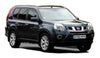 Nissan X-Trail 2007-2014-Windscreen Replacement-VehicleGlaze-Green (standard tint 3%)-Rain/Light Sensor-VehicleGlaze