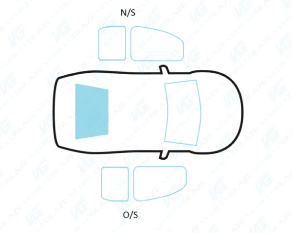 Peugeot 107 (5 Door) 2005-2014 Windscreen Replacement - VehicleGlaze