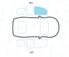 Range Rover Sport 2013/- Bodyglass-Bodyglass Replacement-VehicleGlaze-N/S Front Door (Laminated)-Green (Standard Spec)-VehicleGlaze