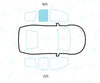 Range Rover Sport 2013/- Bodyglass-Bodyglass Replacement-VehicleGlaze-Passenger Left Rear Door Glass-Green (Standard Spec)-VehicleGlaze