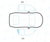 Seat Alhambra 1995-2010-Side Window Replacement-Side Window-O/S Rear Quarter ANT (Manual Open)-Privacy-VehicleGlaze