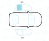 Seat Leon (5 Door) 2012/-Windscreen Replacement-Windscreen-Passenger Left Rear Door Glass-Green (Standard Spec)-VehicleGlaze