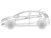 Ford Fiesta (5 Door) 2002-2008-Side Window Replacement-Ford Fiesta-VehicleGlaze