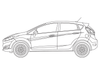 Ford Fiesta (3 Door) 2008-2017-Side Window Replacement-Ford Fiesta-VehicleGlaze