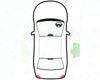 Skoda Octavia Hatch 2013/- Bodyglass-Bodyglass Replacement-VehicleGlaze-Driver Right Rear Door Glass-Green (Standard Spec)-VehicleGlaze