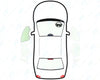 Suzuki Splash 2008/-Bodyglass Replacement-VehicleGlaze-N/S Front Door (Drop)-Green (Standard Spec)-VehicleGlaze