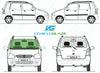 Vauxhall Agila 2000-2008 Bodyglass-Bodyglass Replacement-VehicleGlaze-Windscreen-Green (Standard Spec)-VehicleGlaze