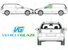 Vauxhall Astra Van 2004-2010 Bodyglass-Bodyglass Replacement-VehicleGlaze-Passenger Left Front Door Glass-Green (Standard Spec)-VehicleGlaze