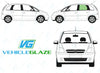 Vauxhall Meriva 2003-2010-Side Window Replacement-Side Window-Passenger Left Rear Door Glass-Green (Standard Spec)-VehicleGlaze
