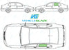 Volkswagen Bora 1999-2005-Side Window Replacement-Side Window-VehicleGlaze