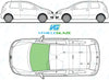 Volkswagen Fox 2006-2012-Side Window Replacement-Side Window-VehicleGlaze