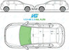 Volkswagen Golf (5 Door) 2013/-Windscreen Replacement-Windscreen-2013-Has Glass Roof-Rain/Light Sensor + Acoustic-VehicleGlaze