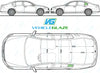 Volkswagen Passat Saloon 2015/-Windscreen Replacement-Windscreen-VehicleGlaze