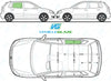 Volkswagen Polo (5 Door) 2002-2009-Rear Window Replacement-Rear Window-VehicleGlaze