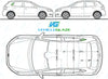 Volkswagen Polo (5 Door) 2009/-Rear Window Replacement-Rear Window-VehicleGlaze