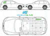 Volkswagen Touareg 2003-2010-Side Window Replacement-Side Window-VehicleGlaze