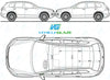 Volkswagen Touareg 2010/-Rear Window Replacement-Rear Window-VehicleGlaze