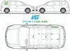 Volkswagen Touran 2003-2016-Rear Window Replacement-Rear Window-VehicleGlaze