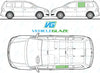 Volkswagen Touran 2003-2016-Rear Window Replacement-Rear Window-VehicleGlaze