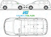 Volkswagen Touran 2003-2016-Rear Window Replacement-Rear Window-VehicleGlaze