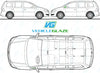 Volkswagen Touran 2003-2016-Side Window Replacement-Side Window-VehicleGlaze