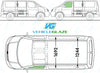 Volkswagen Transporter 2003/-Rear Window Replacement-Rear Window-VehicleGlaze