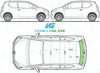 Volkswagen Up (3 Door) 2012/-Rear Window Replacement-Rear Window-VehicleGlaze